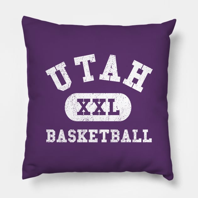 Utah Basketball III Pillow by sportlocalshirts