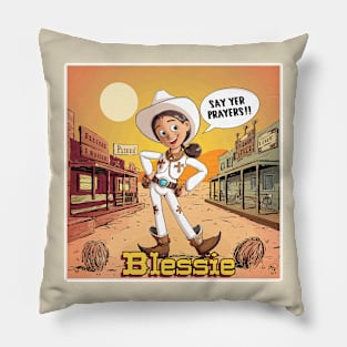 Blessie - The Joy Story Cowgirl Pillow