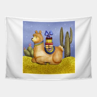 Llama takes a rest Tapestry