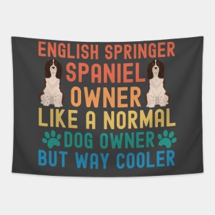 English Springer Spaniel Owner Tapestry