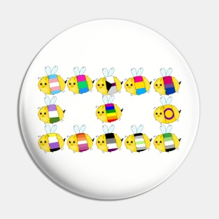 Pride Bees - United Pin