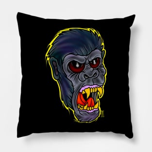 Angry Gorilla Pillow