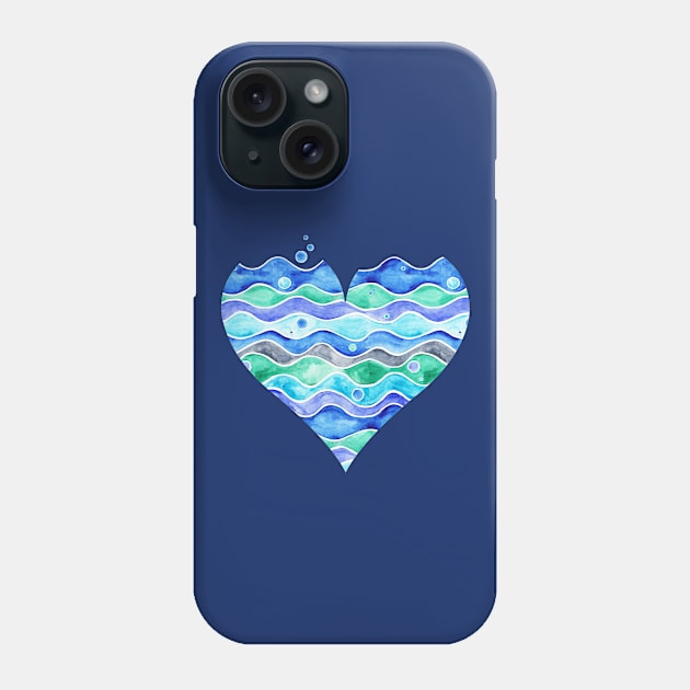 A sea of Love Phone Case by Timone
