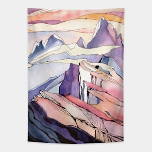 Mountains Tapestry