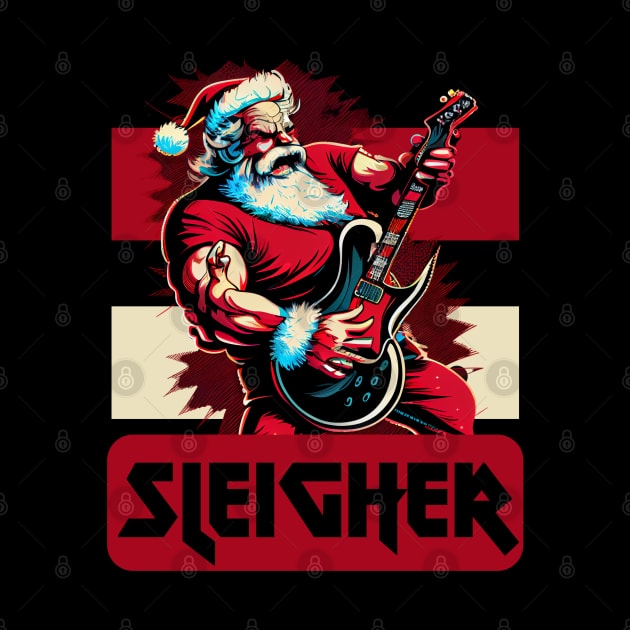 Sleigher, Hail Santa by Teessential