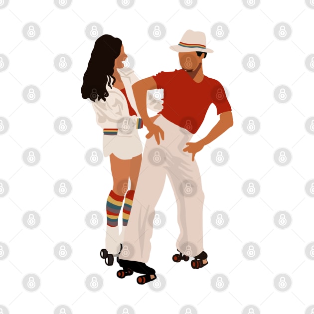 Jackie & Fez at the Roller Disco by ShayliKipnis