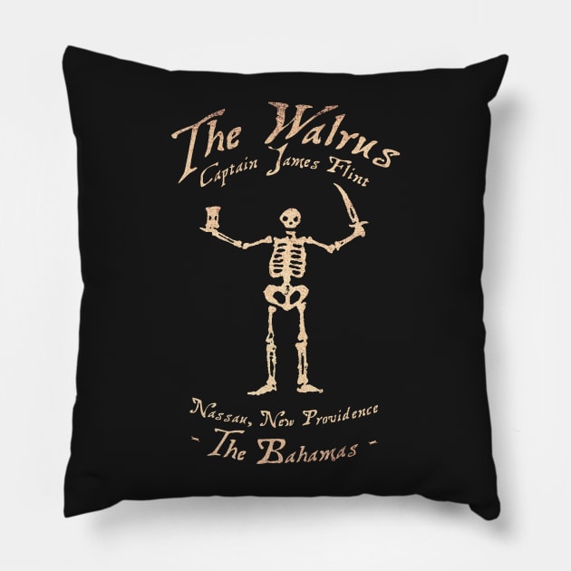 Black Sails --- The Walrus Pillow by teeesome