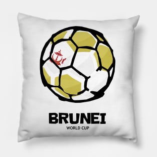 Brunei Football Country Flag Pillow