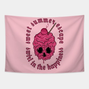 delicious sweet skull Tapestry