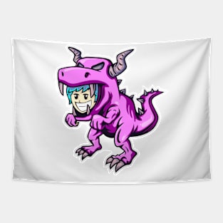 dino kids Tapestry