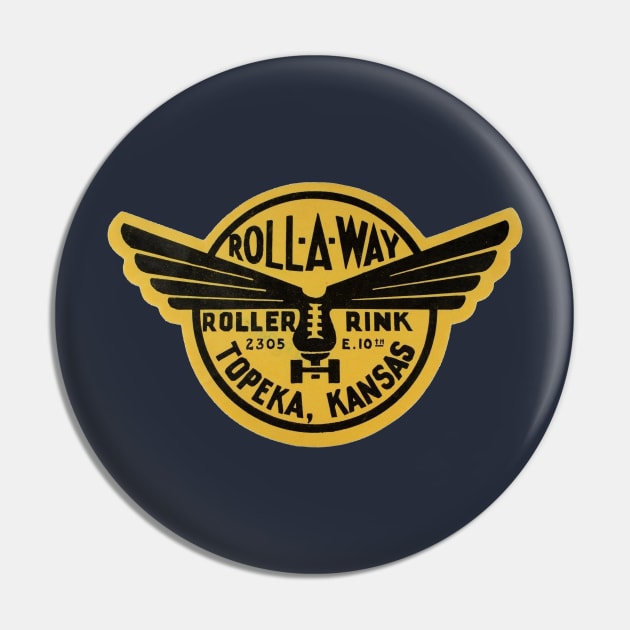 Roll-A-Way Roller Rink Topeka Pin by TopCityMotherland