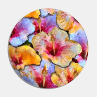 Hibiscus Flowers Pin