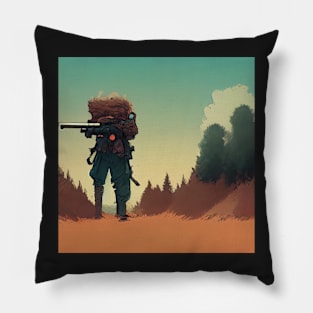 Sniper | Comics Style Pillow