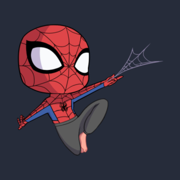 CHIBI Peter B. spidey - Spider Man - Long Sleeve T-Shirt | TeePublic