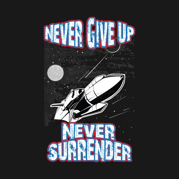 Never Surrender Pro Trump by printalpha-art