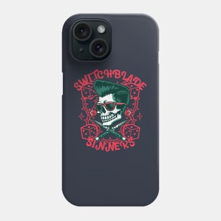 Cool Vintage "Switchblade Sinners" Rockabilly Phone Case