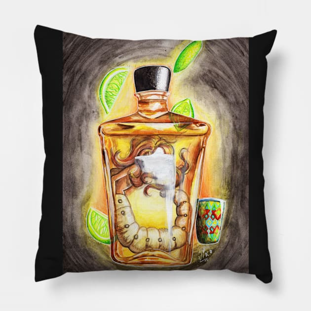 Tequila Pillow by VixPeculiar