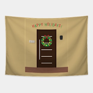 Happy Holidays! ft Lucy's Apartment door | The Rookie Tapestry