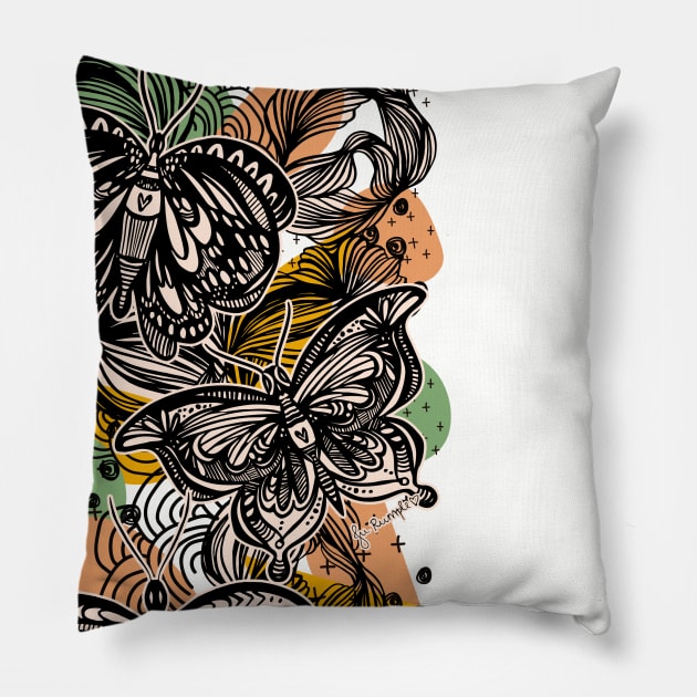 Lovely Wingstter Pillow by jurumple