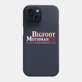 Bigfoot Mothman 2020 Election Campaign Phone Case