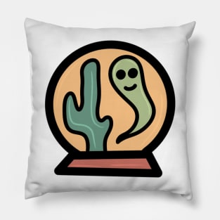 Ghost Globe #1 Pillow