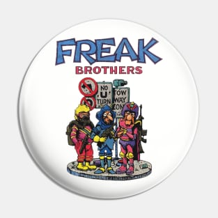 Freak Brothers Pin
