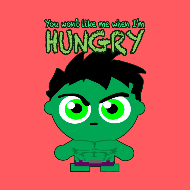 YOU WON'T LIKE ME WHEN I'M HUNGRY by Art of Chris Thompson