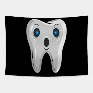 Wondering Dentists Tooth Ghost Halloween Tapestry