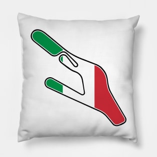 Autodromo Vallelunga Piero Taruffi [flag] Pillow