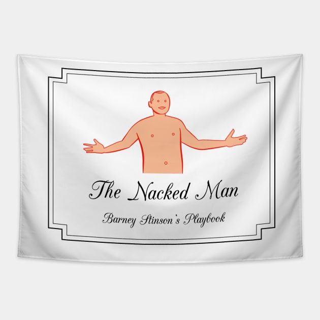 How I met your mother - The Nacked Man Tapestry by chillstudio