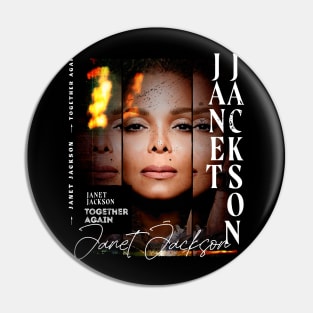 Janet Jackson Together Again Tour 2023 fans Pin