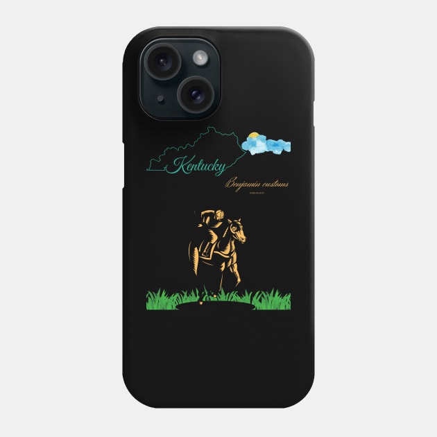 The derby Phone Case by Benjamin Customs