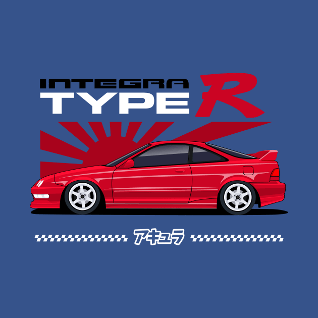 Integra Type R JDM Style by masjestudio