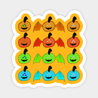 Happy Gomuro Hallowen Character V.1 Magnet