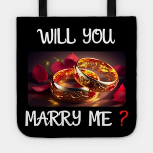 Will You Marry Me? 2 Marriage Proposal Tote