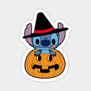 Stitch Halloween Magnet