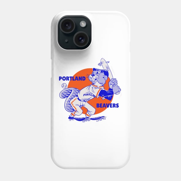 Defunct Portland Beavers Baseball 1903 Phone Case by LocalZonly