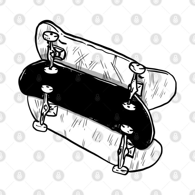 Skateboard decks by MaryJsi