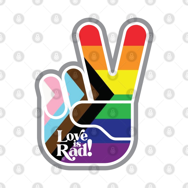 Love is Rad! | Peace Sign by Rad Love