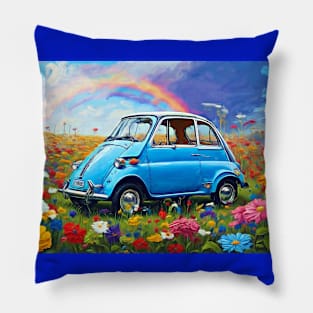 Cute Isetta in Art Pillow