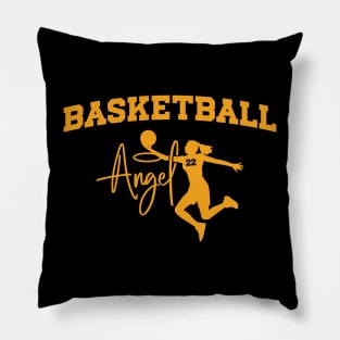 Basketball Angel v3 Pillow