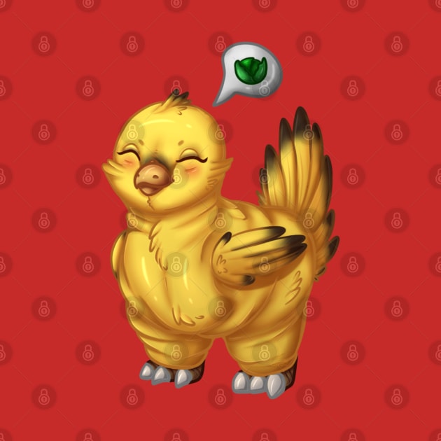 Chubby Chocobo | Final Fantasy by GirLys Art