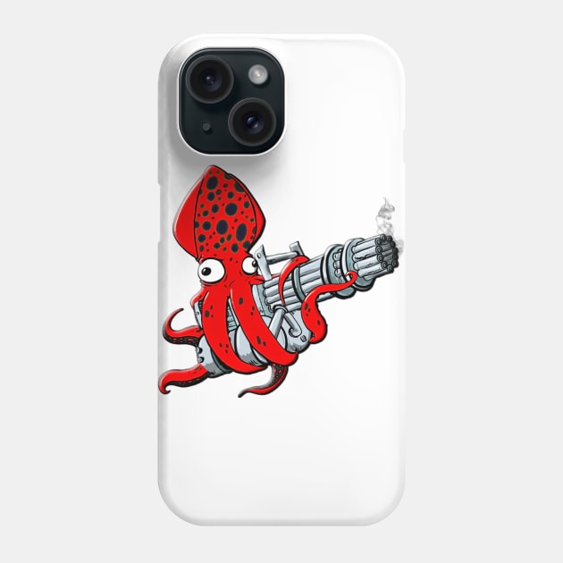 Dont mess with this Squid Phone Case by SquidhunterWA