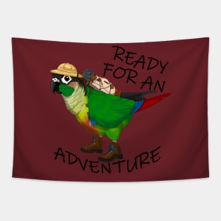 Ready for an Adventure Conure Tapestry