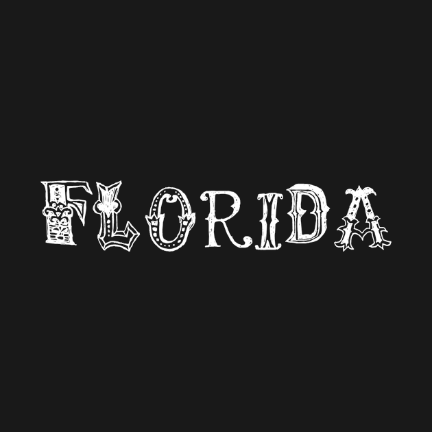 Florida 50 States Names by swagmaven