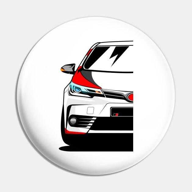 Corolla Altis GR Gazoo Racing Pin by gaplexio