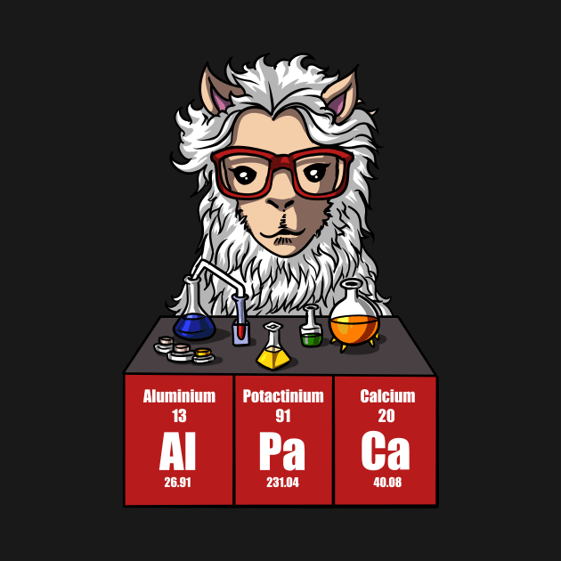 Chemistry Llama by underheaven