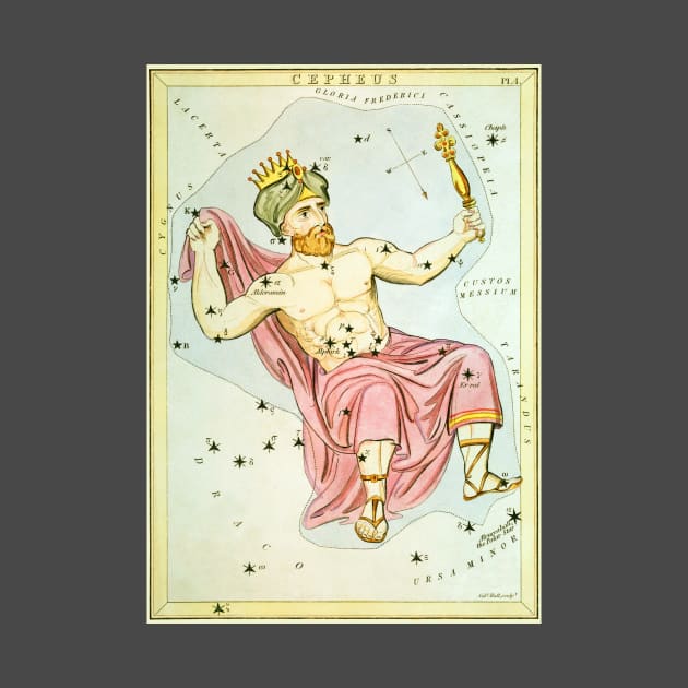 Cepheus Constellation from Urania's Mirror by MasterpieceCafe