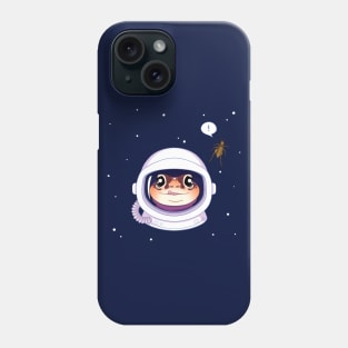 African Fat Tailed Gecko, Space Theme! Astronaut Gecko Phone Case