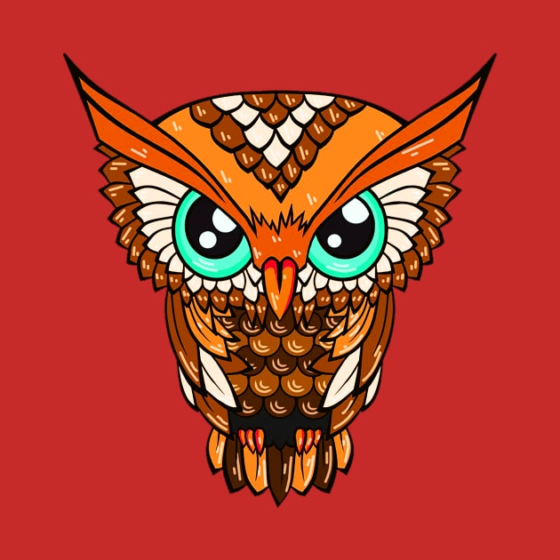 cute owl design by Triou